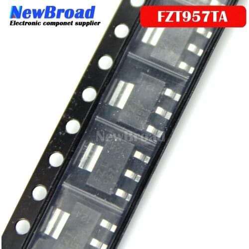 10PCS MOSFET Triode FZT956TA FZT957TA FZT968TA FZT2222A FZT2907ATA S0T-223