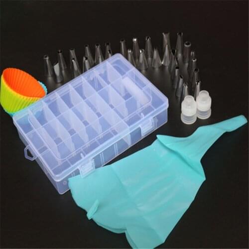 39 PCS Cake Decorating Good Quality Stainless steel Icing Piping Nozzles Pastry Tips Set Cake Baking Tools Accessories