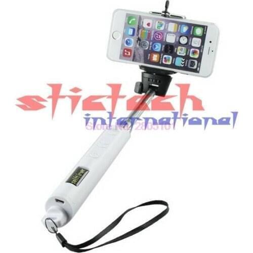 By dhl or ems 50pcs Zooming Bluetooth Monopod Self Photo Selfie Stick for IOS Android Smart Phone Free Shipping