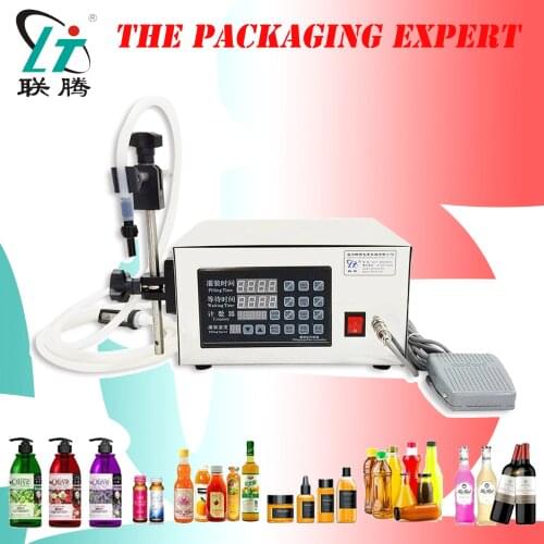 Electrical Liquid Filling Machine Water Digital Filler Automatic Beverage Oil Wine Drinking Liquor Kerosene Fill Equipment Tools