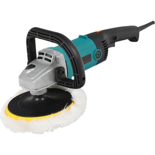 Electric Buffer Polisher 7 Inch for Polishing Sanding Waxing 3600RPM D-Type Handles for Car Polishing and Home Appliance EU