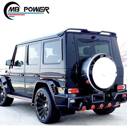 G class W463 rear spoiler W463 G63 G500 G400 G350 to G63 carbon fiber material rear wing