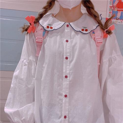 Houzhou Women's Shirts With Embroidery