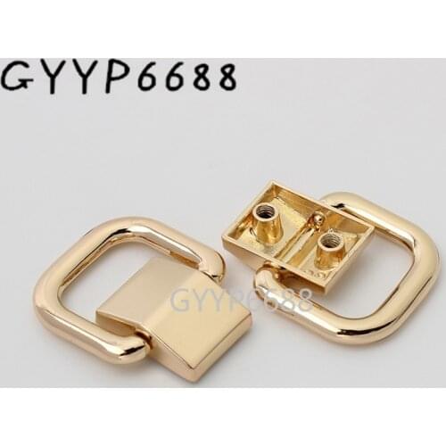 10-30pcs 27*31mm 18mm inner metal hanger connector for woman cross body bag connect buckles manufactory direct
