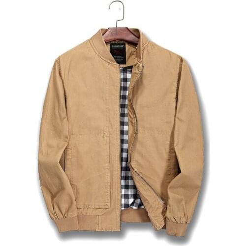 New Arrive Winter Warm Baseball Jacket Man Fashion Deisgn Pocket Zipper Mens Bomber Jackets Khaki Green Blue Color Jacket Male