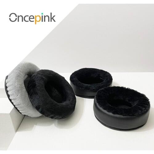 Oncepink Replacement EarPads For Sennheiser PC-310 GSP-107 PC-8 USB Headphone Thicken Velvet Ear Cushion Earphones Accessories
