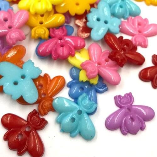 100pc Plastic Buttons Animal kids Sewing Clothing Accessories PH149