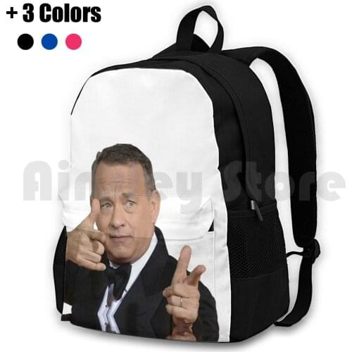 Tom Hanks-Thumbs Up Outdoor Hiking Backpack Riding Climbing Sports Bag Tom Hanks Thumbs Up Fashion New York Pattern London