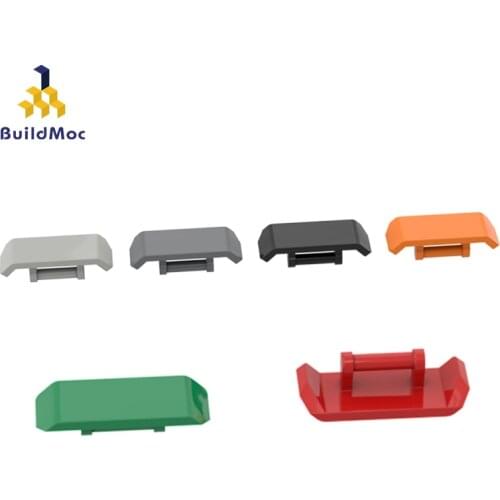 BuildMOC Assembles Particles 98834 decorative plate fine shaft Building Blocks Parts DIY electric Educat