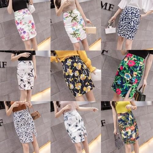 Sutimine High-waisted Pencil Skirts