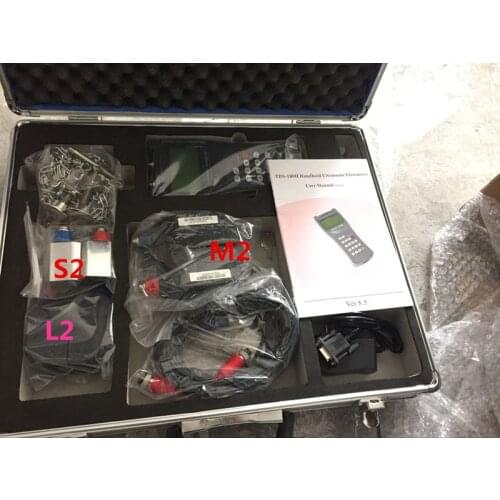 TDS-100H-M2/M1+L1 Sensor Ultrasonic Flow Meter Flowmeter 50-700mm & 300-6000mm