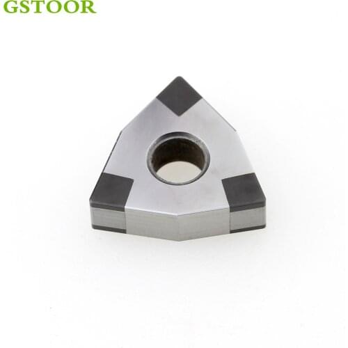 1PC CBN WNMG080404 WNMG080408 6T CNC Lathe Cutting Cutter Turning Tools Cubic boron nitride Inserts For Steel and Cast Iron