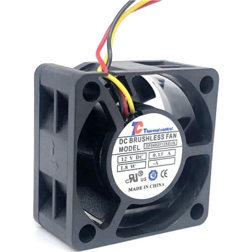 40mm 40x40x20mm server fan 4020 12v 4cm server inverter cpu axial blower cooling fan 3PIN