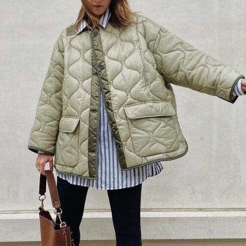 Женские куртки оверсайз YCHGD China At AliExpress