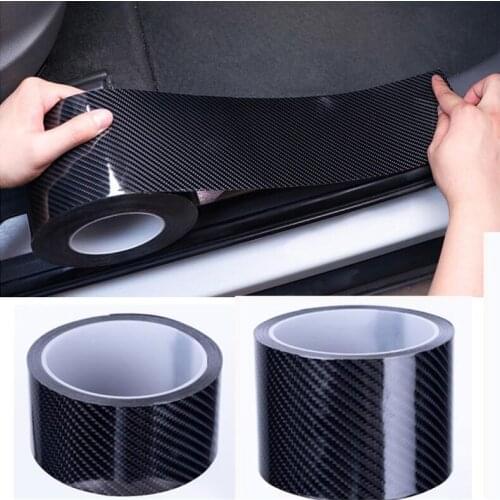 Carbon Fiber Car Door Sill Protector for Citroen C2 C3 C4 C4L C5 DS DS4 DS4S DS5 DS6 DS7 DS5LS DS3