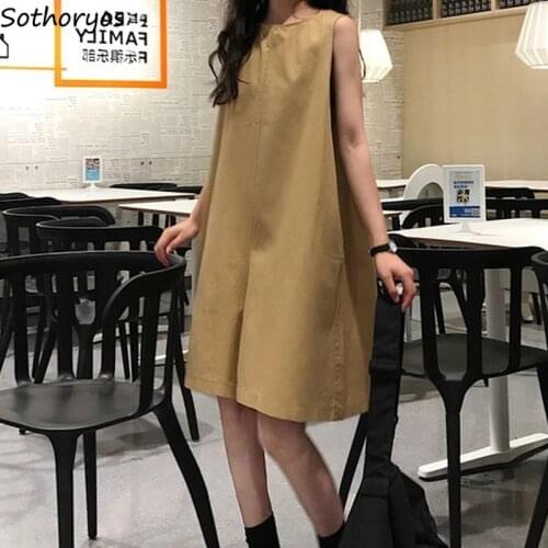 Women Rompers Solid Simple Harajuku Japan Style Streetwear Casual Wide Leg Retro Cool Baggy Oversize All-match Lovely Hipsters