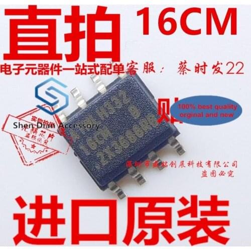 10pcs 100% orginal new in stock AT24C16 SMD SOP-8 AT24C16C-SSHM-T storage IC original imported 16CM