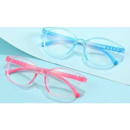 2020 New Childrens Colorful Carton Shape Frame Design Polarized Sunglasses Silica Veiligheid Anti Vallen Druk