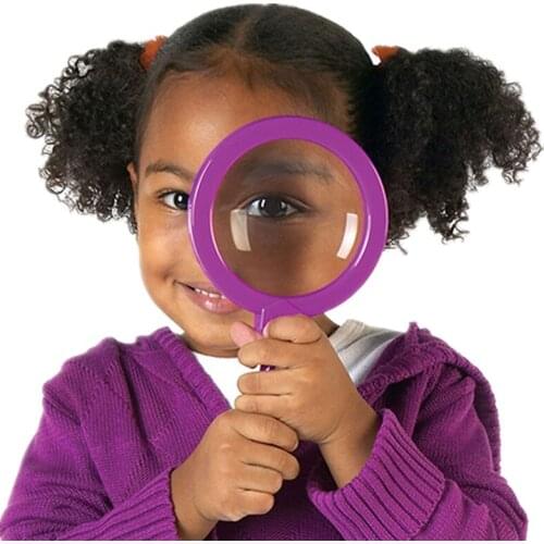 New Kids Children Fun Plastic Handhold Insect Magnifier Originality Toy Gift Kindergarten Baby Kids Educational Tool Toy