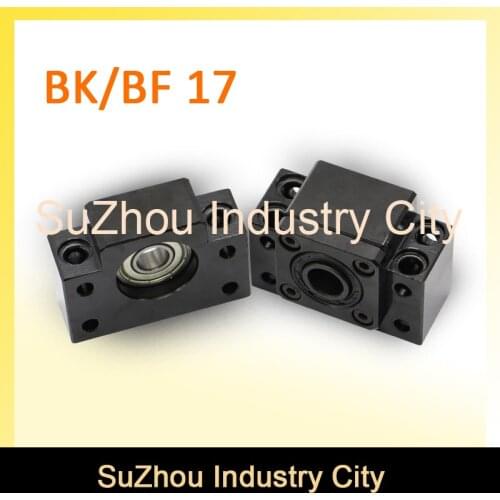 BK 17 & BF 17 Ball Screw SFU2005/2010 End Machine Support BK 17 + BF 17 CNC parts BK/BF17 bracket