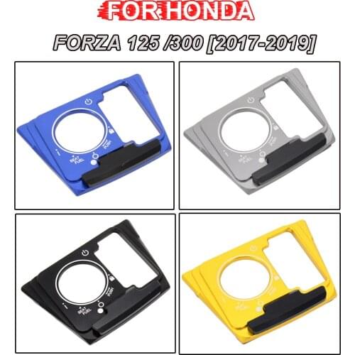 Motorcycle key lock seat lock cover decorative cover 2017 2018 2019 For Honda Forza 125 Forza 300 Forza300 Forza125