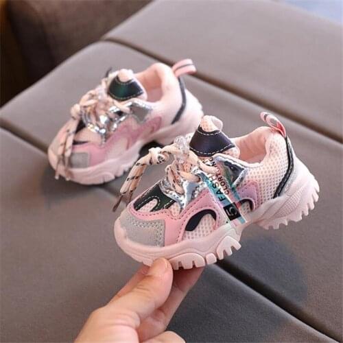 Disney childrens sports shoes children boy and girl white shoes sneakers recreational a toddler shoes