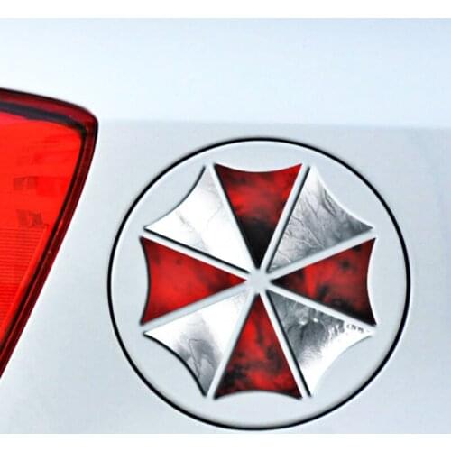 Etie Umbrella Corporation Hollow Styling Reflective Car Sticker Decal Car Accessories for Volkswagen Polo golf Audi A3 Focus