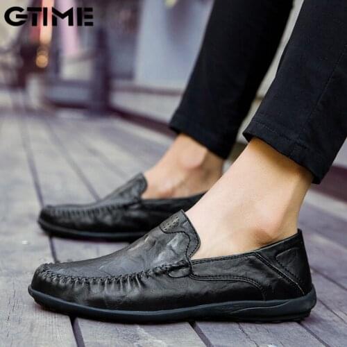 GTIME Mens Loafers