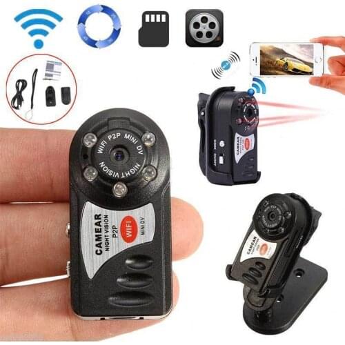 16GB Card+Q7 Wireless WIFI Camera Mini P2P Video Recorder DVR Night Vision