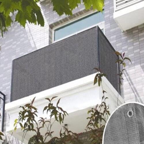 Balcony Garden Fence Cover Shelter Privacy Screen Outdoor Awning Balcony Swimming Pool Fence Cover With Ties High Quality