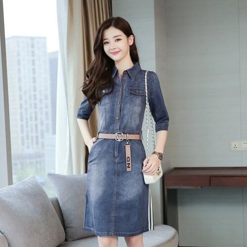 LOW LUV Summer Dresses With Buttons