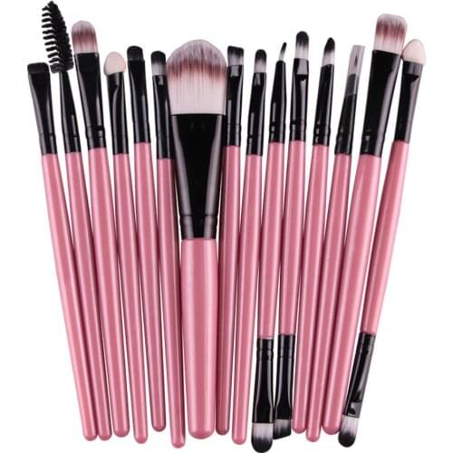 MAANGE 6/15pcs/set Makeup brushes Professional Beauty Eyebrow Blusher Foundation Cosmetic Make up brush set Maquiagem