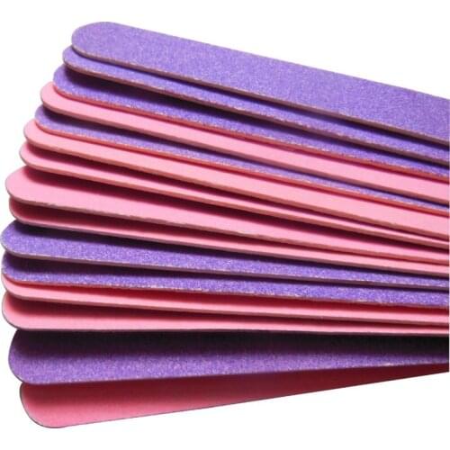 Free Shipping 20PCS Mini Nail Files Wood Files wood emery board 180/180 Manicure and Pedicure Trimming Tips