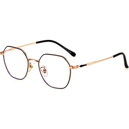 Fashion Trend Retro Polygon Frame Anti Blu Light Ultralight Reading Glasses Men Women+1.0 +1.5 +1.75 +2.0 +2.5 +3 +3.5 +4