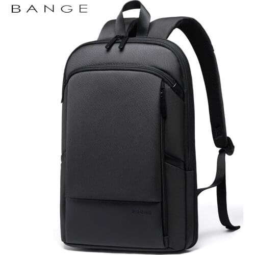 BANGE Men Business Waterproof 15.6" Laptop Backpack Fashion Male Classic Fashion Travel Moto&Biker Light Scalable Shoulder Bags