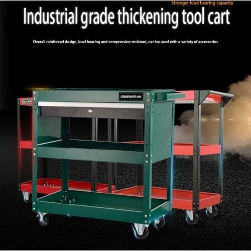 Tool Wall Trolley Workshop Tools Organizer Cart With for Drawer Garage Cabinets Stand Holder Agrage Shop Cabinet Magnetic Bar on