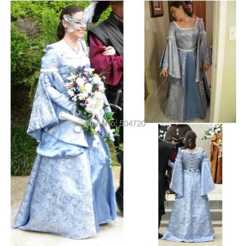 Custom madeR-455 Vintage Costumes 1860s Civil War Ball evening Dress/Gothic Lolita Dress Victorian dresses/Renaissance dress