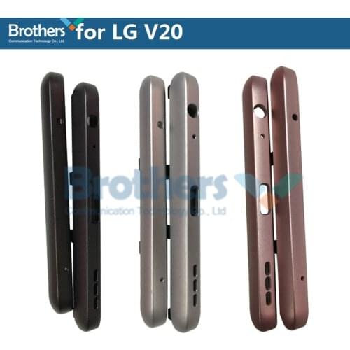 Original for LG V20 UP Down Case Top Bottom Cover Housing for LGV20 H990 H910 H918 LS997 US996 VS995 Back Case Repair Part New