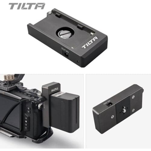 Tilta F970 Battery Plate 12V 7.4V Output Port with 1/4-20 Mounting Holes Made of Aluminum