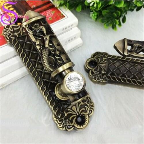 Luxury Mermaid Curtain Tie Back Holders Alloy crystal Tieback Wall Hat Bag Clothes Hooks Hanger Home Decor