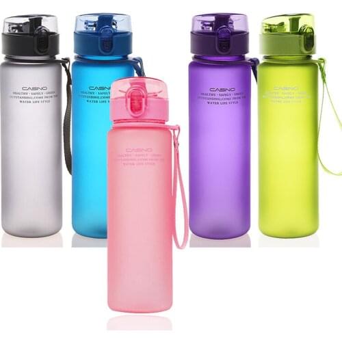 High-quality water bottle 400ml 560 ml outdoor sports leak-proof water bottle Drinker does not contain BPA Drink water bottle