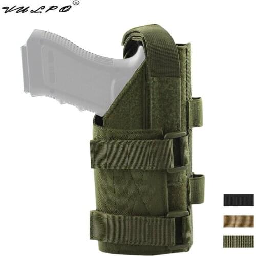 VULPO Tactical Gun Holster Molle Modular Belt Pistol Holster For Glock 17 19 22 23 31 32 34 35