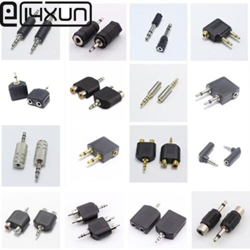 1pcs 3.5mm Male / Female Plug Jack Stereo Coupler Adapter 3.5 mm 2/3 Pole Mono Stereo Charging Connector for iPhone PC Phone