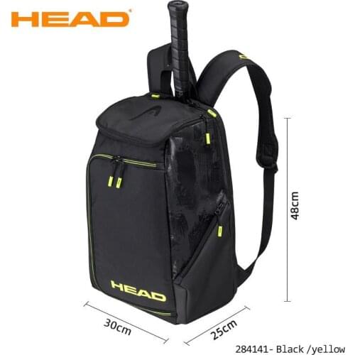 2021 Orginal Head Tennis Backpack Limited HEAD Tennis Bag EXTREME NITE Sports Badminton Men Tennis Padel Bag Tenis Raquete Bolsa