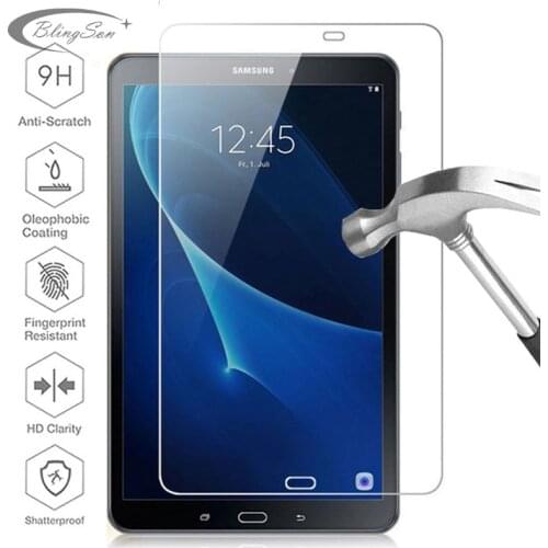 9H Tempered Glass For Samsung Galaxy Tab A A6 10.1 2016 T585 T580 Screen Protector For SM-T580 SM-T585 Tablet Protective Film