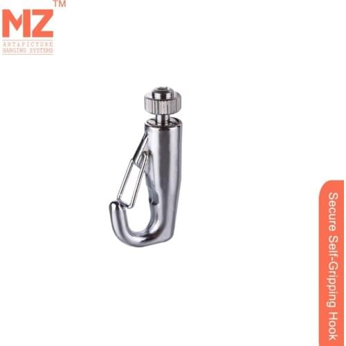 Free shipping MZ picture hanging system picture track,hook,picture display system,self-gripping hook,picture hook,2 pieces/bag