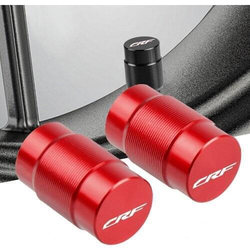 Motorcycle CNC Wheel Tire Valve Stem Caps Covers For HONDA CRF250l CRF450 CRF1000l CRF230 CRF250r CRF50 CRF 450 1000 230 250 50