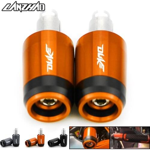 DUKE Motorcycle Handlebar Bar End Plug Balance Pad CNC Aluminum Accessories M8*1.25 for KTM DUKE 125 200 250 390 690 790 990