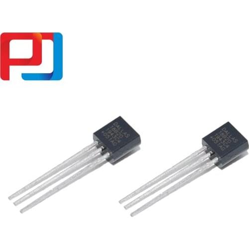 100pcs/lot Sensor Electronic chip DS18B20 TO-92 18B20 chips PULAR Temperature Sensor IC Original 18b20 diy electronic