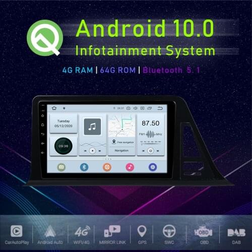 JSTMAX 9" Android 10.0 Car GPS Player For Toyota C-HR CHR 2016 2017 2018 europe VERSION Auto Stereo Multimedia Player